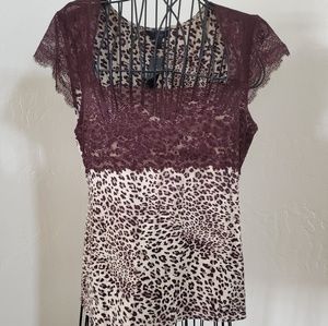 Soma Intimate Cheetah Pajama Set